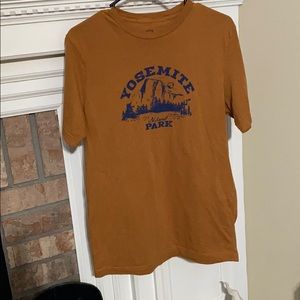 Short sleeve Yosemite national park tee shirt